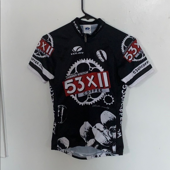 Women's Black Cycling Jersey - Picture 1 of 3